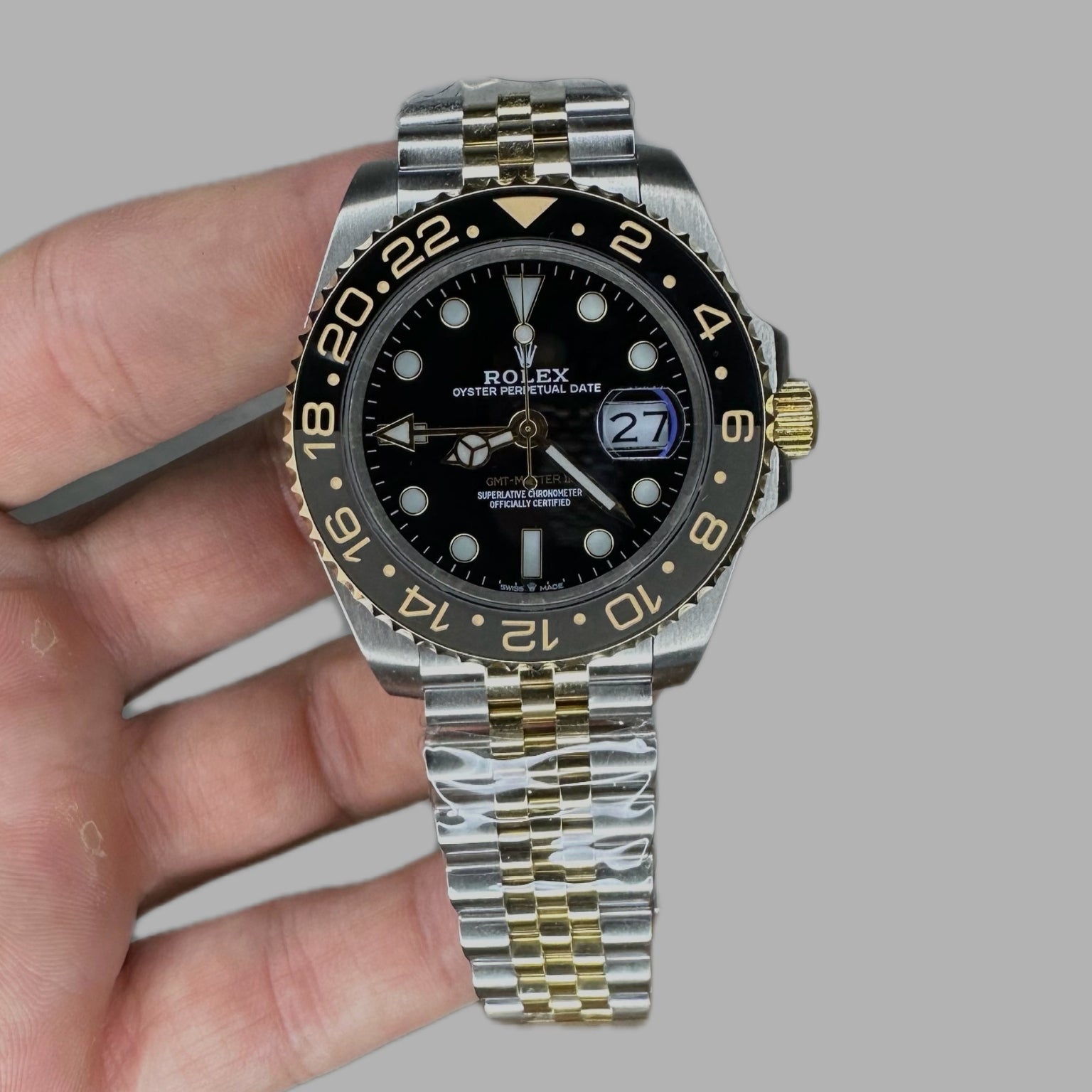 GMT Master II - Linha Suíça