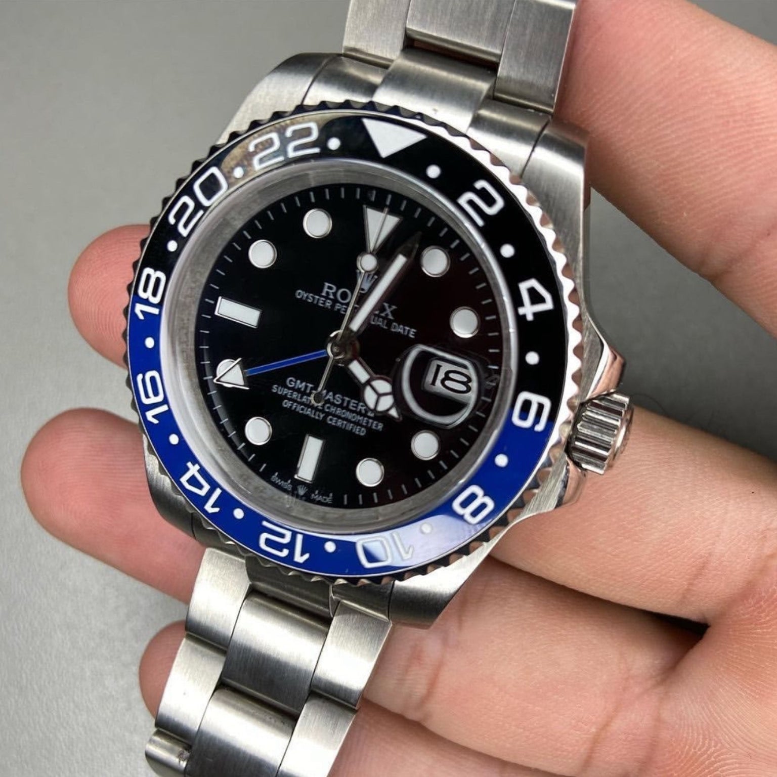 GMT Master II - Linha Suíça