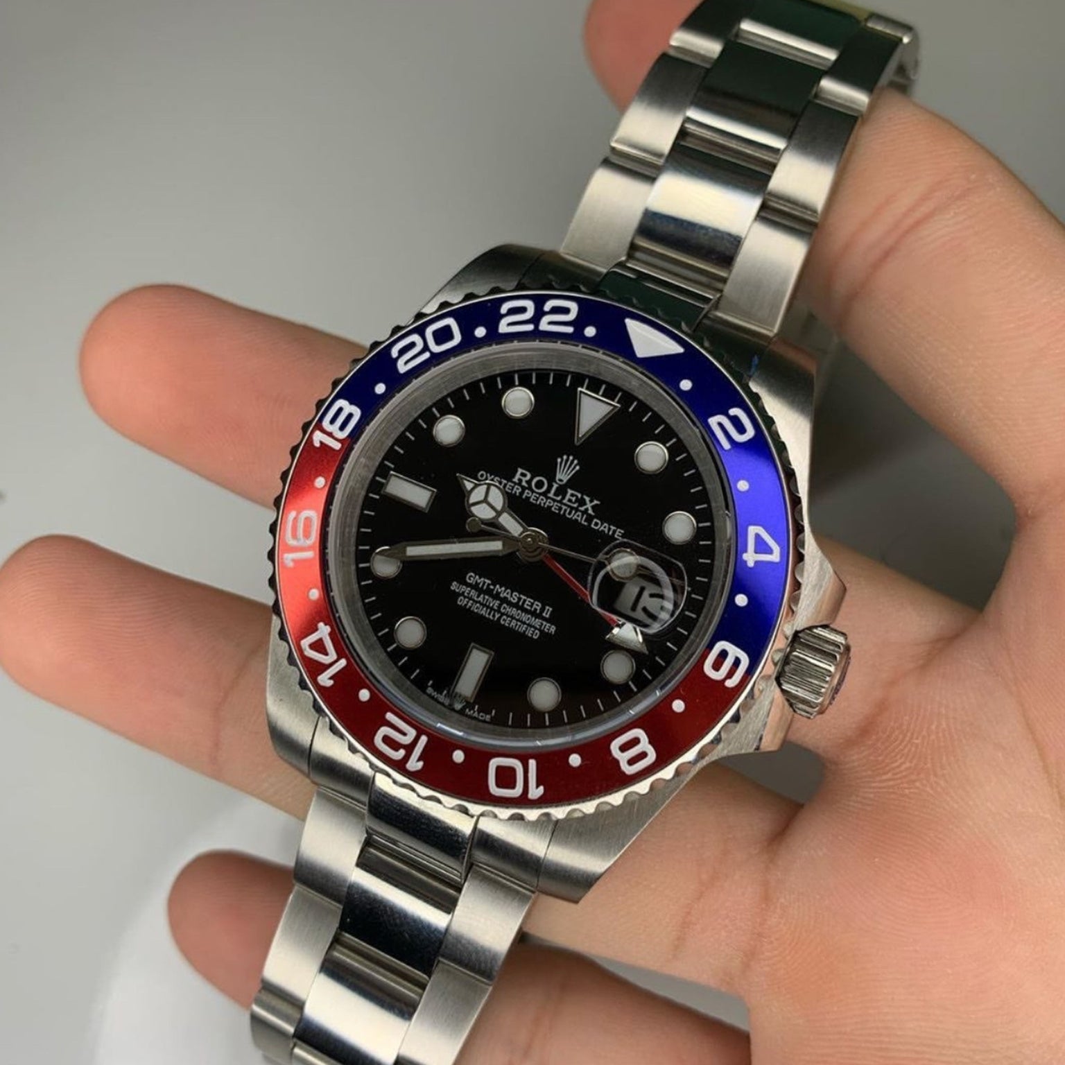 GMT Master II - Linha Suíça