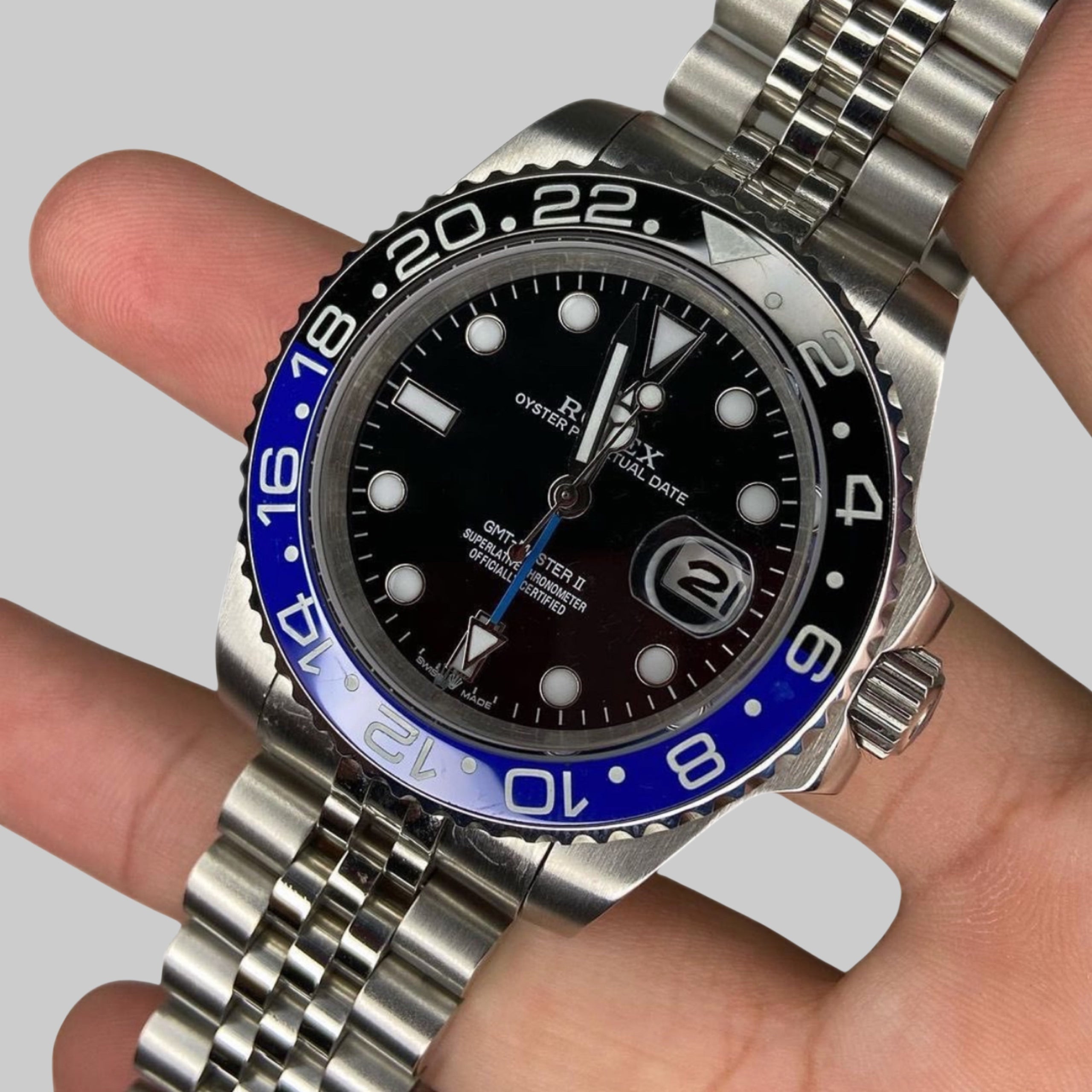 GMT Master II - Batman - Linha Suíça